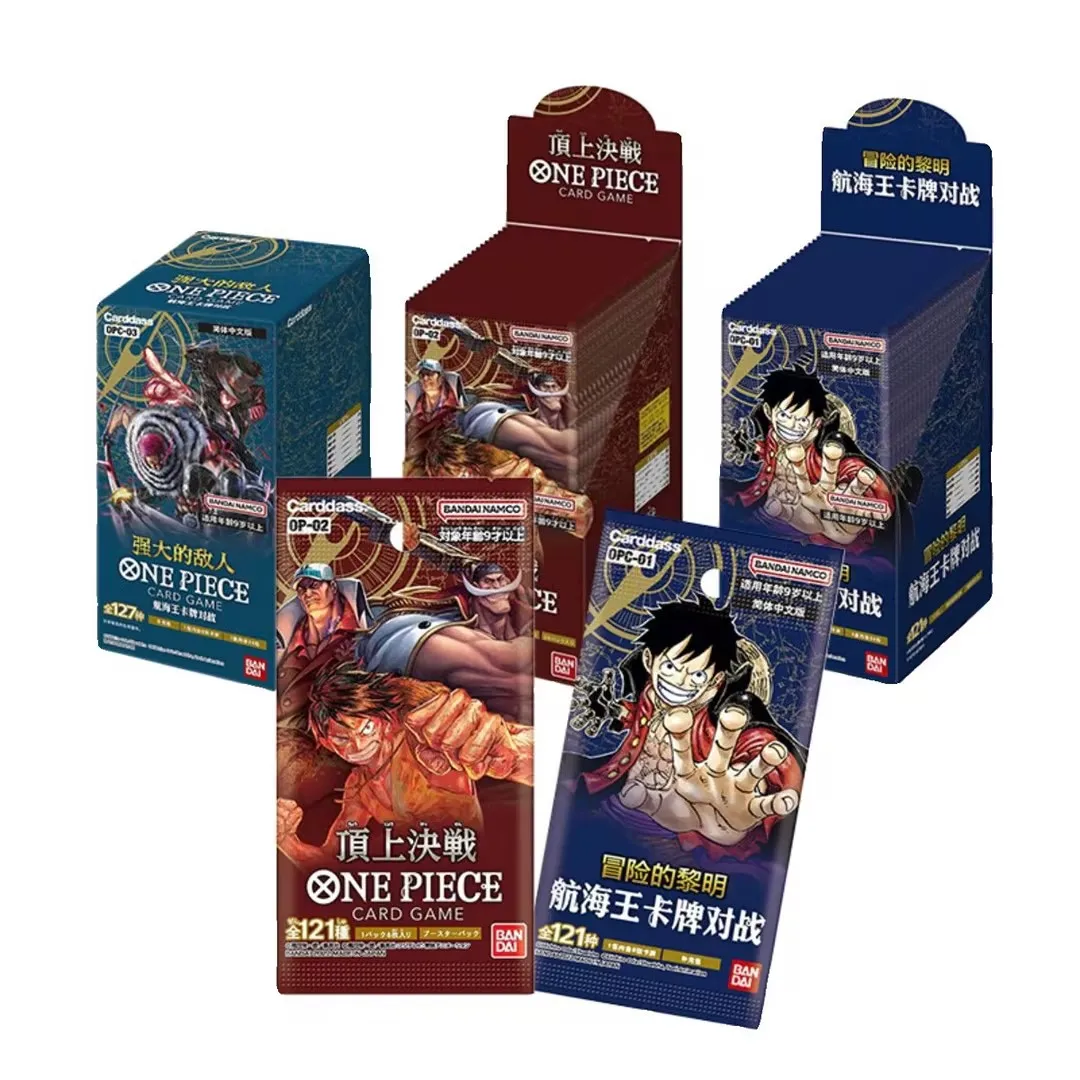 Bandai One Piece OPCG Version Chinoise. Ensemble OP01-03 & STC08-09