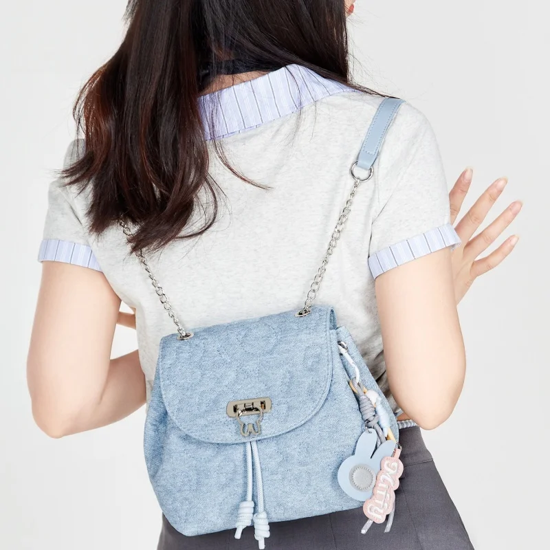 

В наличии: Новая милая сумка Miffy через плечо, маленькая, в стиле «Ароматный Ветер», женская сумка-кроссбоди, классическая коллекционная серия, подарочные украшения