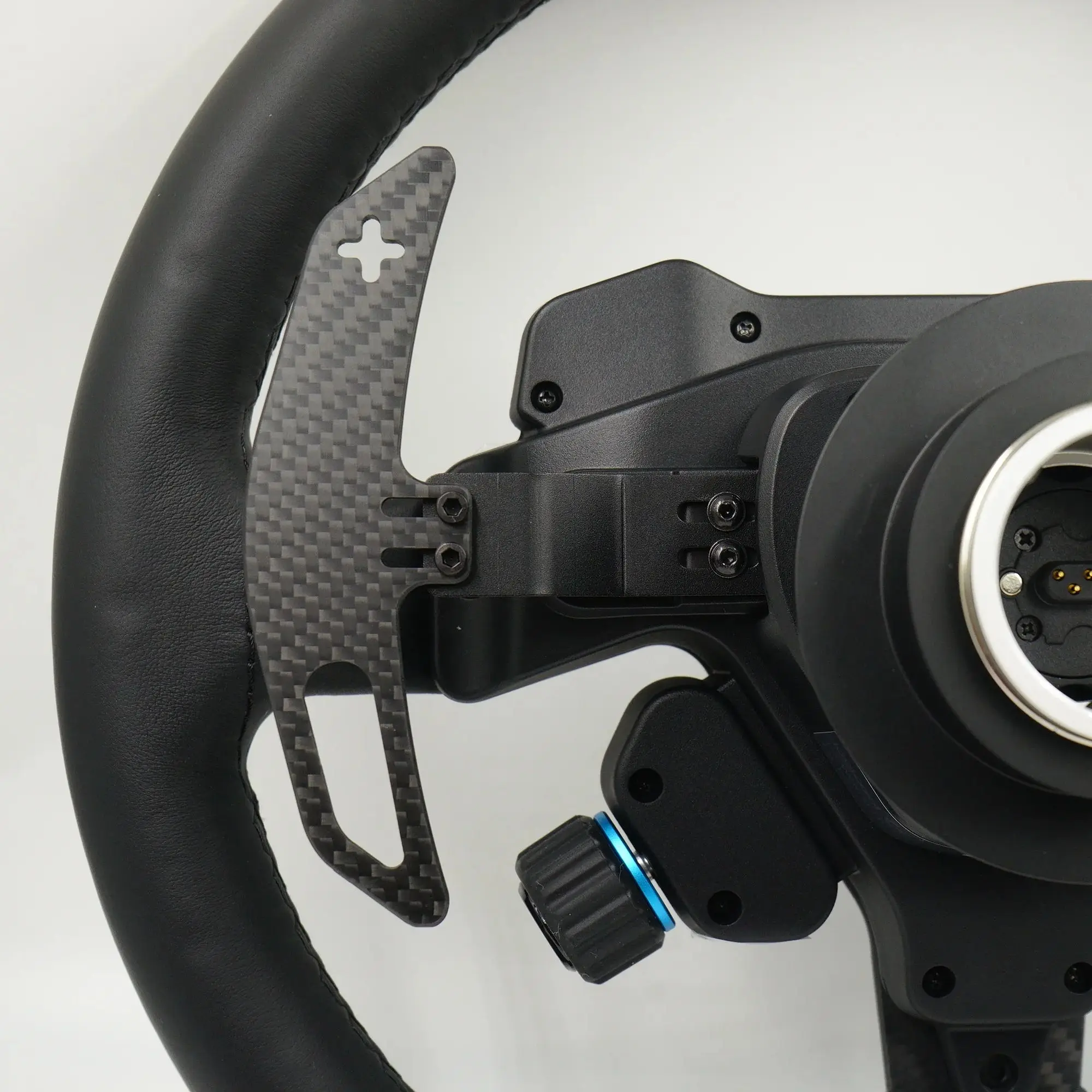 Części modyfikacyjne i akcesoria do manetek zmiany biegów z włókna węglowego SIMPUSH do kierownicy Logitech RS 50 — 2