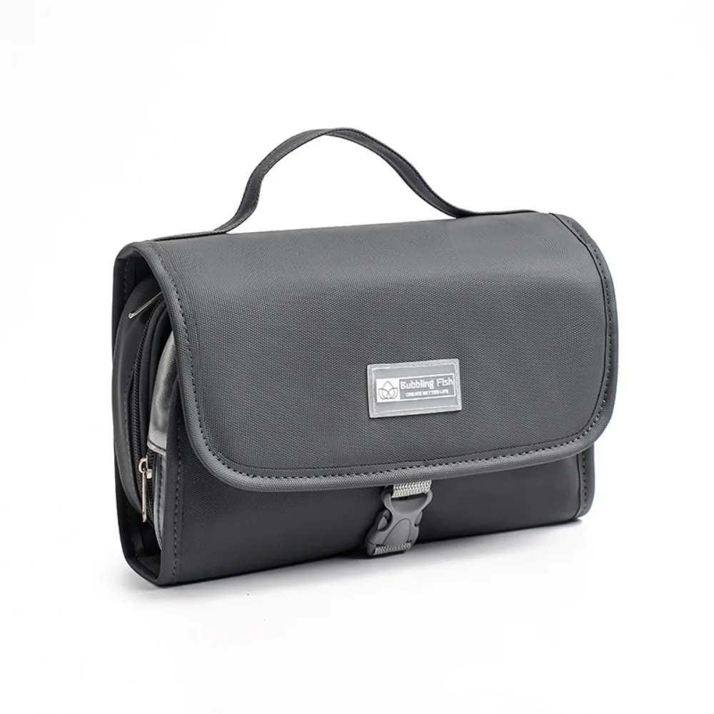 

Large Capacity Dry and Wet Separate Toiletries Bag Foldable Waterproof Nylon Makeup Bag Detachable Hanging Bag