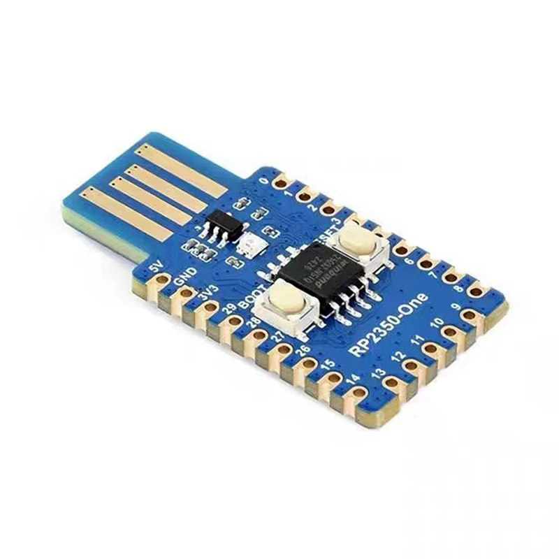 Mini placa de desarrollo RP2350-One para microcontrolador Raspberry Pi, placa de desarrollo USB RP2350, versión tipo A, Flash de 4MB