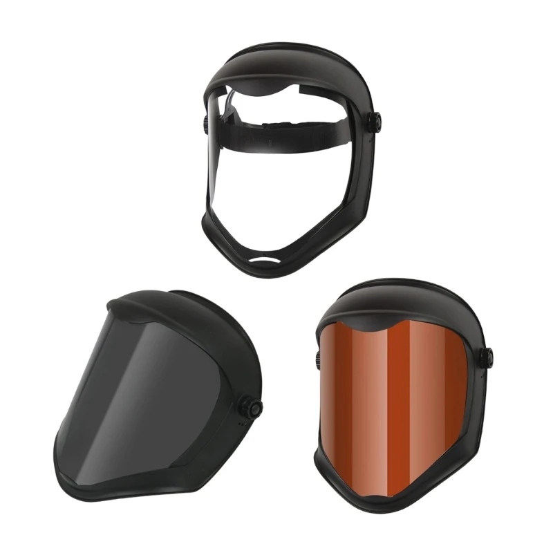 Garden Task Face Guard with Broad Front Cover for Yard Routines