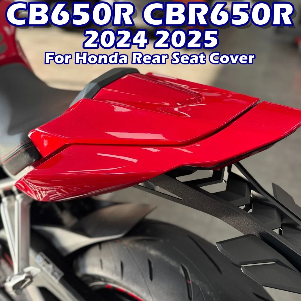 

CBR650R Motorcycle Seat Cover Fits For Honda CB650R CBR CB 650R 2024-2025 Fairing Rear Passenger Seat Cowl Cover Accessories