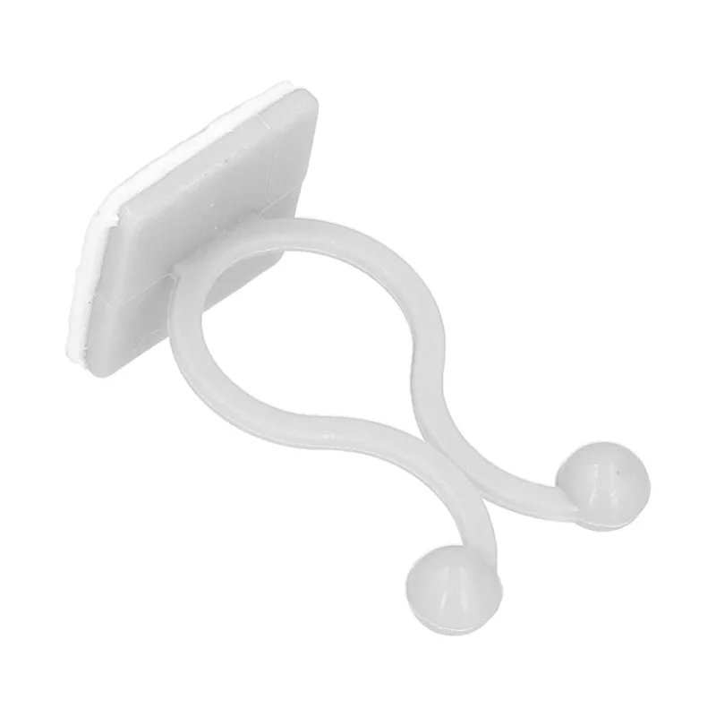 100 قطعة من تركيبات الحائط لتسلق النباتات، مشبك تثبيت كروم الحائط، مشبك تثبيت فرعي ذاتي اللصق، مشبك تأمين باللون الأخضر