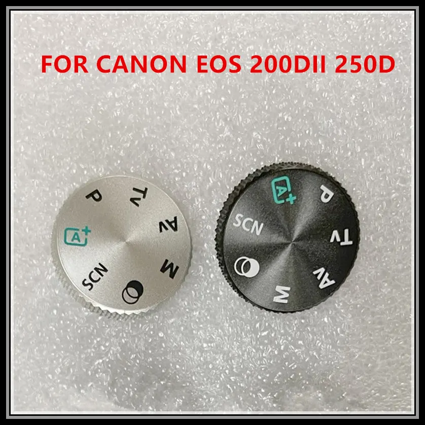 1pcs NEW for Canon 250D 200D mark2  200D II  mode dial Mode dial set Function dial Top cover dial set Mode dial