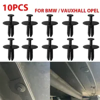 10pcs Car Door Sill Rivet Bumper Trim Clip Retainer For BMW E46 E93 E38 E65 Mini R50 R53 Vauxhall Opel Astra Corsa Vectra Zafira