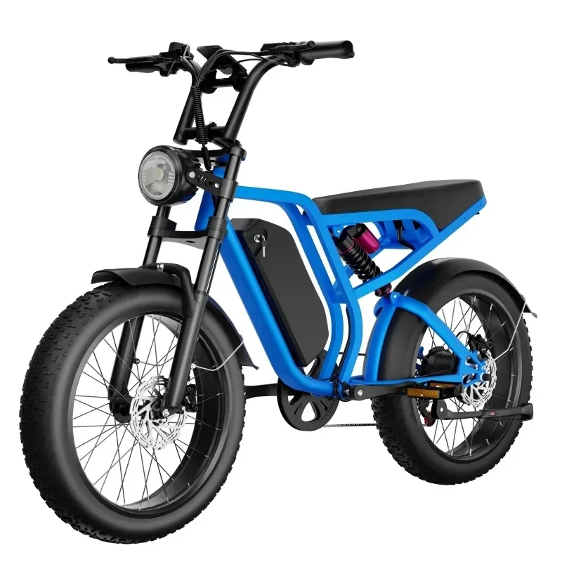 Electric bike 1500W Motor 52V 20AH Battery E-bike Hydraulic Brake Cross-Country Motorcycle 20*4.0 tire Mountain electric Bicycle