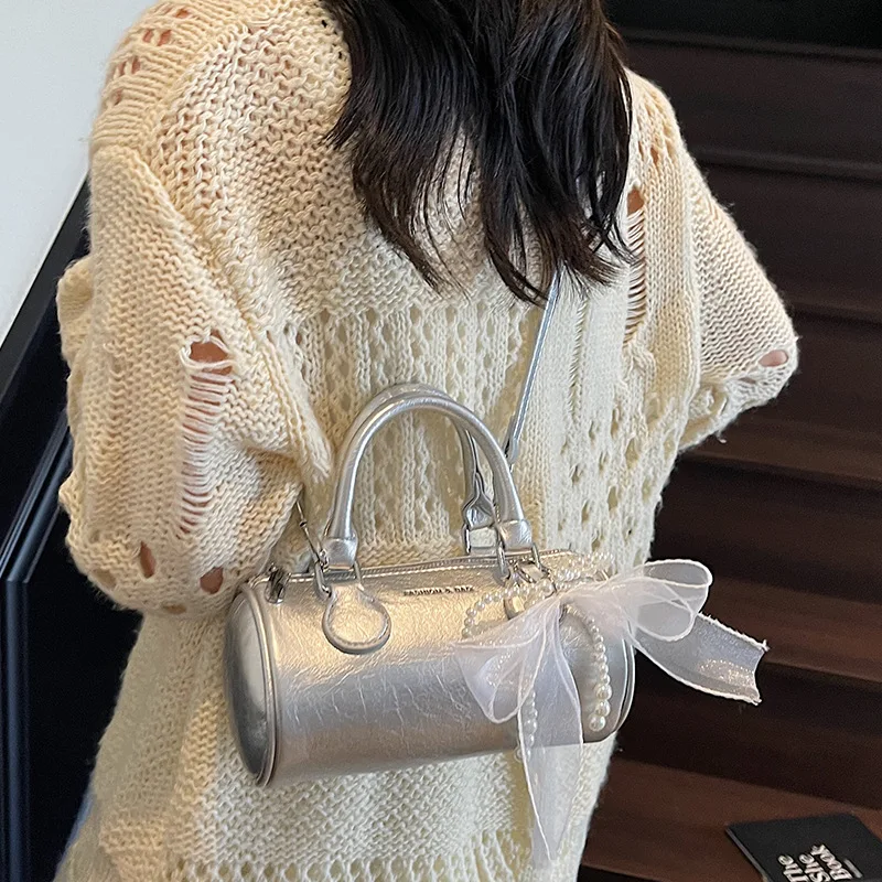 

Luxury Pillow Handheld Bag Women Unique Vintage Design Casual Shoulder Crossbody Boston Purse Weekend Getaway High Quality​