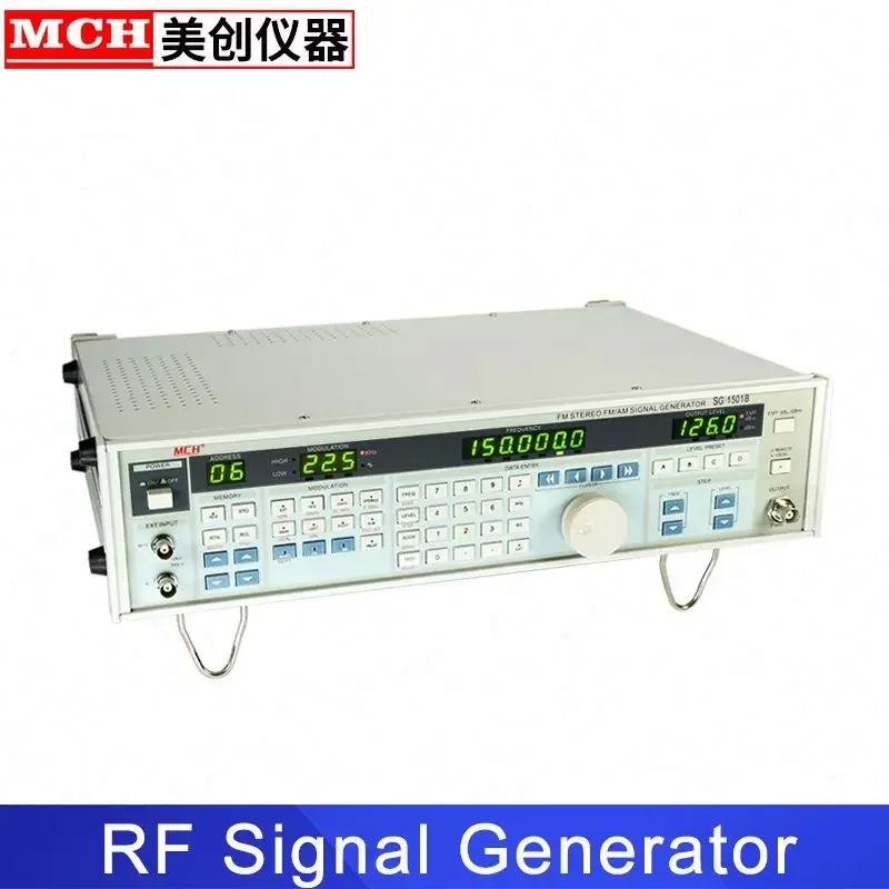 Stereo FM 150MHz Digital RF Signal Generator SG-1501B With Programmable Up To 110MHz FM Stereo