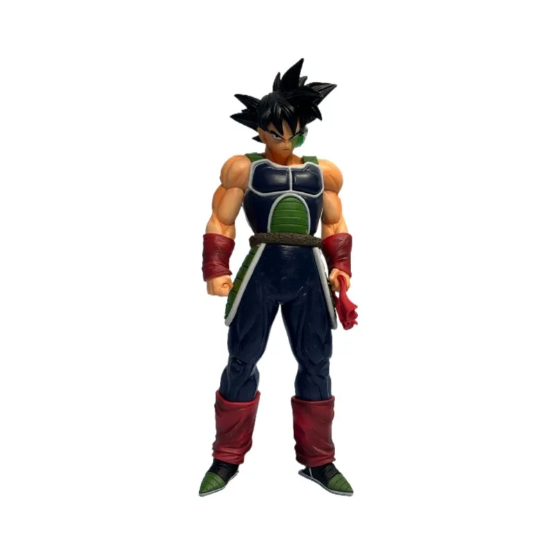 28 cm Anime Dragon Ball Z Fighterz Bardock Ros Comic Kleur Staande Saiyan Armor Pvc Figuur Standbeeld Model Ornament Boxed