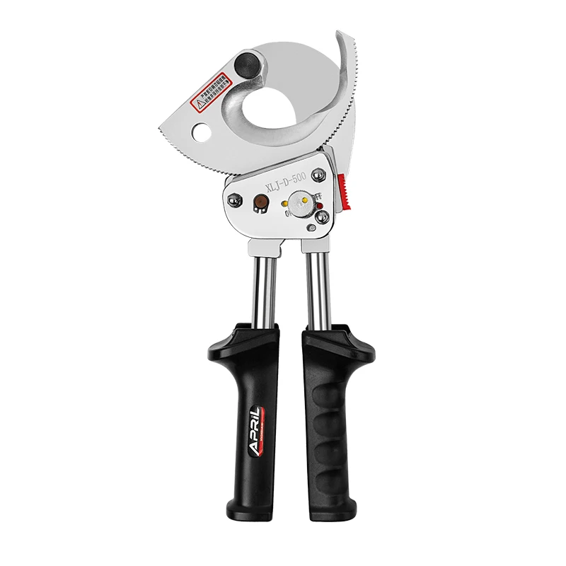 

XLJ-D-500 Electrical Ratchet Cable Wire Cutter Plier Hand Tool for Copper and Aluminum Cable up to 500 Mm2