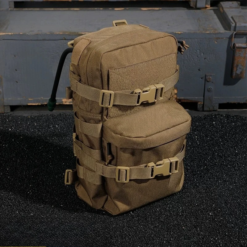 Tactical Vest Water Bag Molle Sub-bag Back Plate Bag Extended Storage Outdoor Accessory Bag