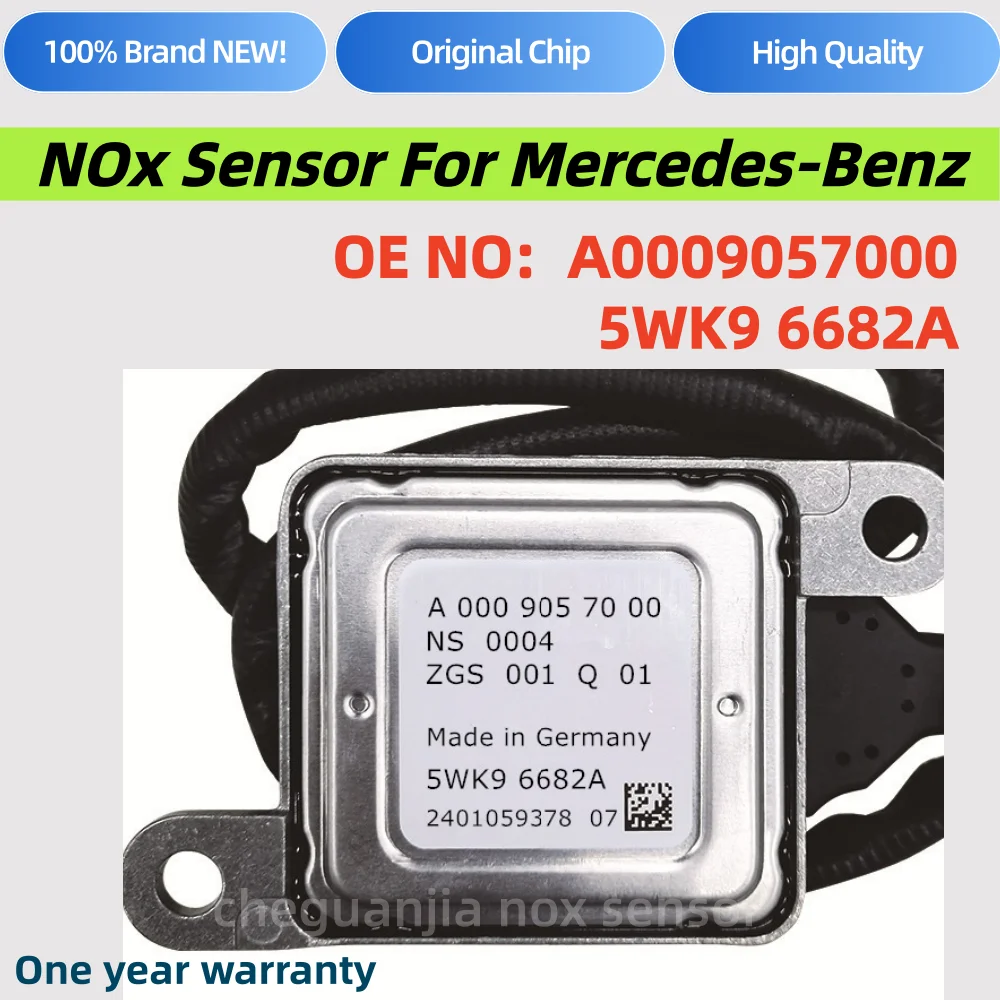 

5WK96682A A0009057000 New Nitrogen Oxygen Sensor Top Quality NOx Sensor for Mercedes Benz W222 W447 R172 X253 X222 Truck Parts