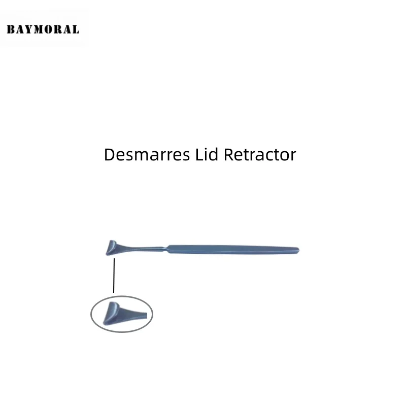خطافات وملعقة شبكية العين وغطاء من Desmarres، وخطافات العضلات، وأدوات جراحية وإمدادات طب العيون #1