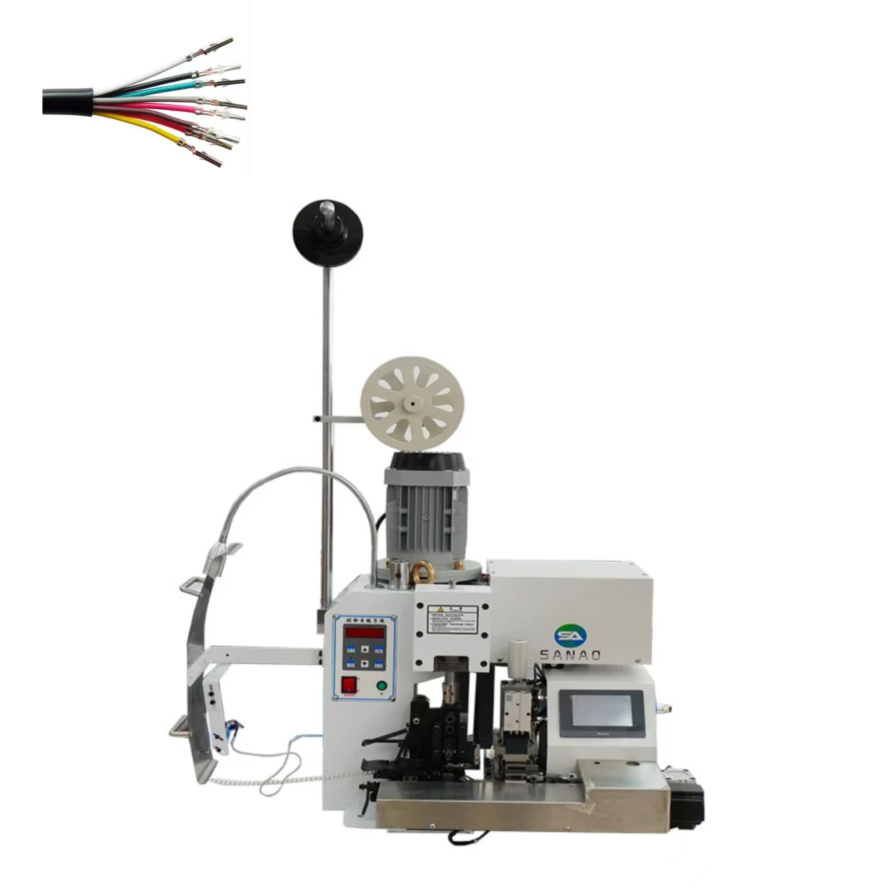 Detachable Core Wire and Crimping Terminal Suitable for Processing Sheathed Wire, Flat Wire, Power Cord, Etc