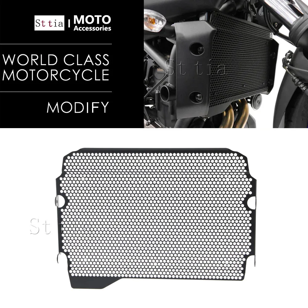 

Для Yamaha MT07 MT 07 алюминиевая решетка радиатора, защитная крышка 2014-2021 2022 2023 2024 2025, сетка из нержавеющей стали