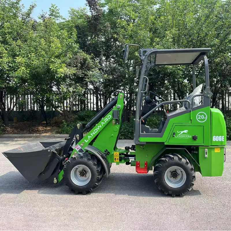 Customized New Energy 4WD Energy-Saving Electric Loader High Quality Loading Transporter Hot Sell Efficient Earth Moving Loader