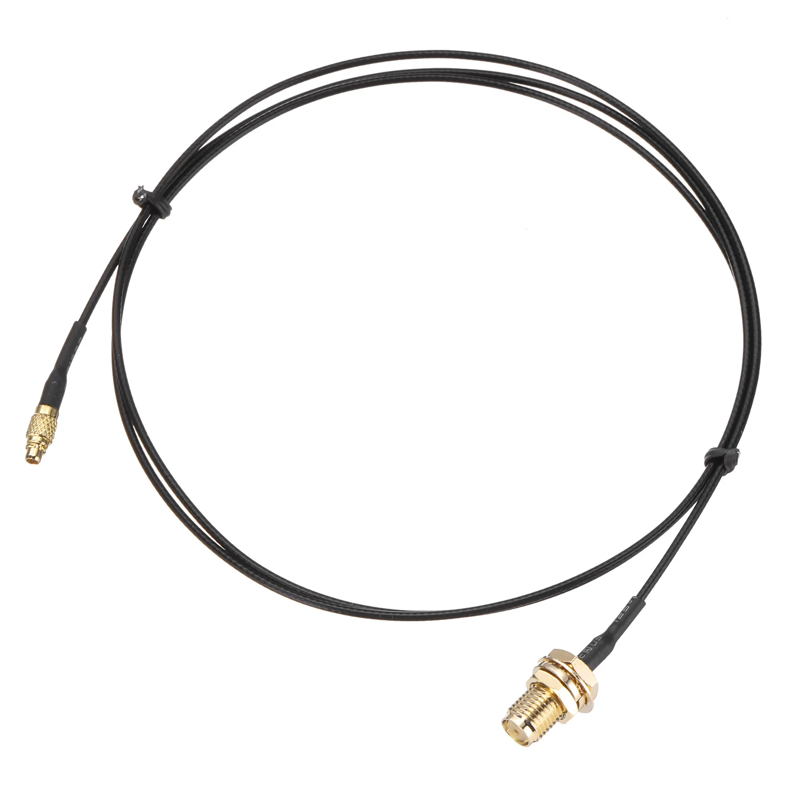 

1/4Pcs MMCX Male (Right Angle) To SMA/RP-SMA Female Bulkhead Pigtail Antenna Coaxial RF1.37 Cable RF Coaxial Adapter Connector