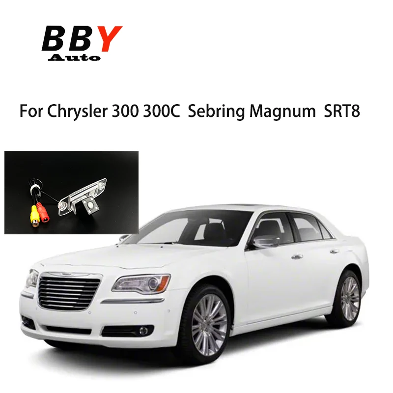 Reverse Camera For Chrysler 300 300C Sebring Magnum  SRT8 Lancia Thema II vehical backup parking license plate rear view camera