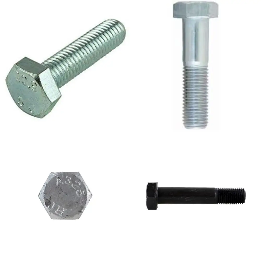 

Винты с шестигранной головкой класса 8,8, оцинкованные M20-2,50 x 25 мм, 25 шт., с грубой резьбой, полностью резьбой DIN 933 от Newport Fastene