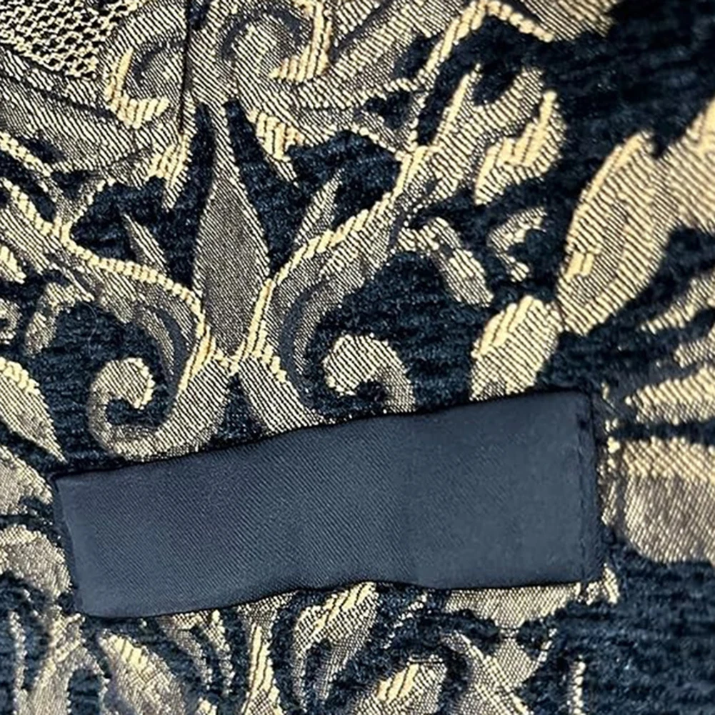 البدلة صدرية اليومية عطلة زر عارضة نمط الزخرفية أزياء الرجال واحدة الصدر أكمام سليم صالح جديد