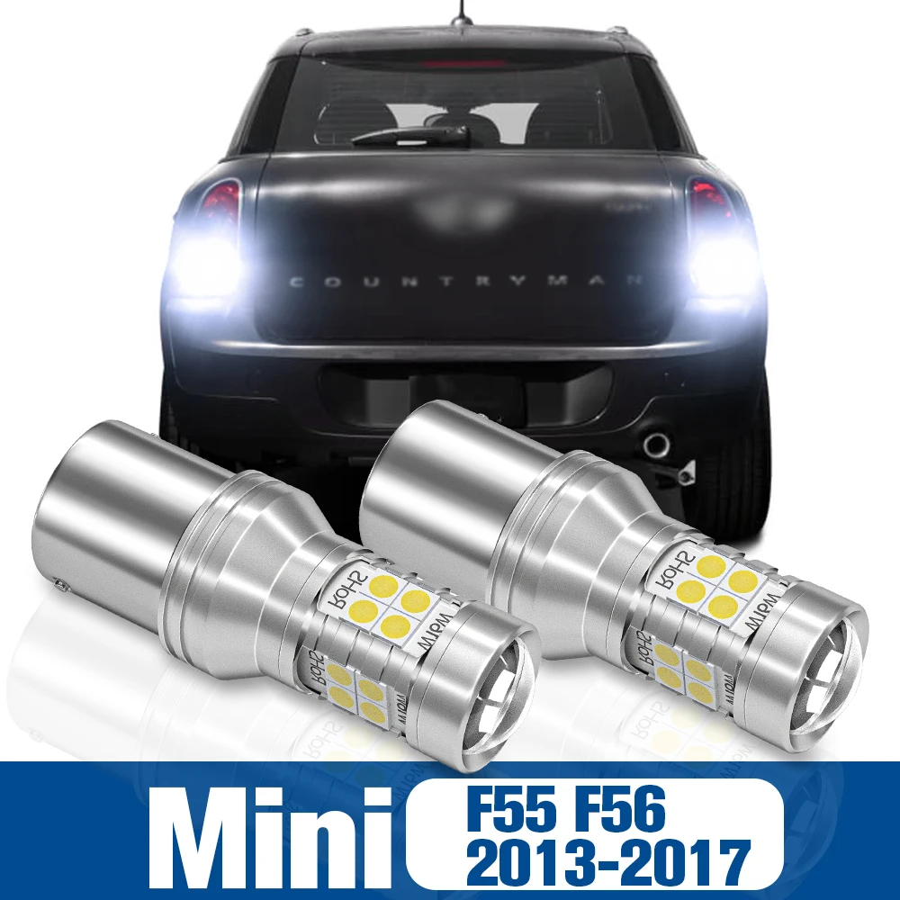 

2pcs LED Reverse Light Back up Lamp Accessories Canbus For Mini Cooper F55 F56 2013 2014 2015 2016 2017