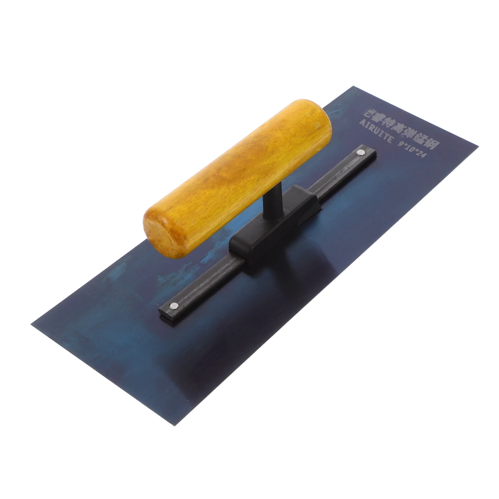 Carbon Steel Plastering Trowel Wood Handle Ergonomic Cement Trowel Concrete Finishing Tool Long Lasting Sanding