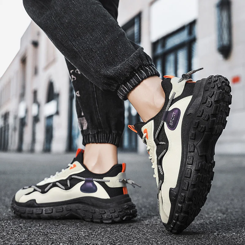 أحذية رياضية كاجوال للرجال أحذية رياضية صيفية قابلة للتنفس أحذية ركض شبكية خارجية مضادة للانزلاق أحذية رياضية مريحة للركض والمشي