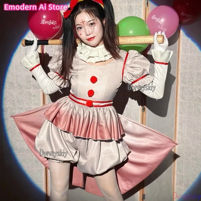 

Косплей клоуна органов로윈 의상 для взрослых Pennywis π로윈 의상s для Хэллоуина Воскресение Performance Хэллоуин Карнавальные наряды Одежда