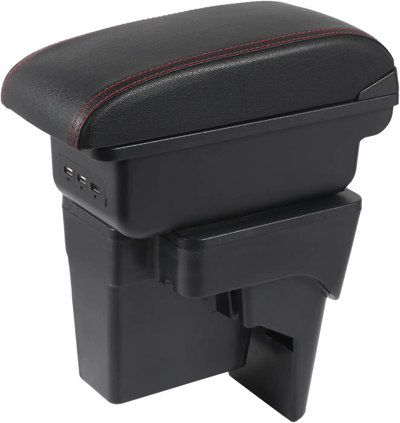 

Compatible with K3 Armrest 2023-2025 Car Center Console Organizer Double Layer Storage Armrest with 3 USB 2026 New