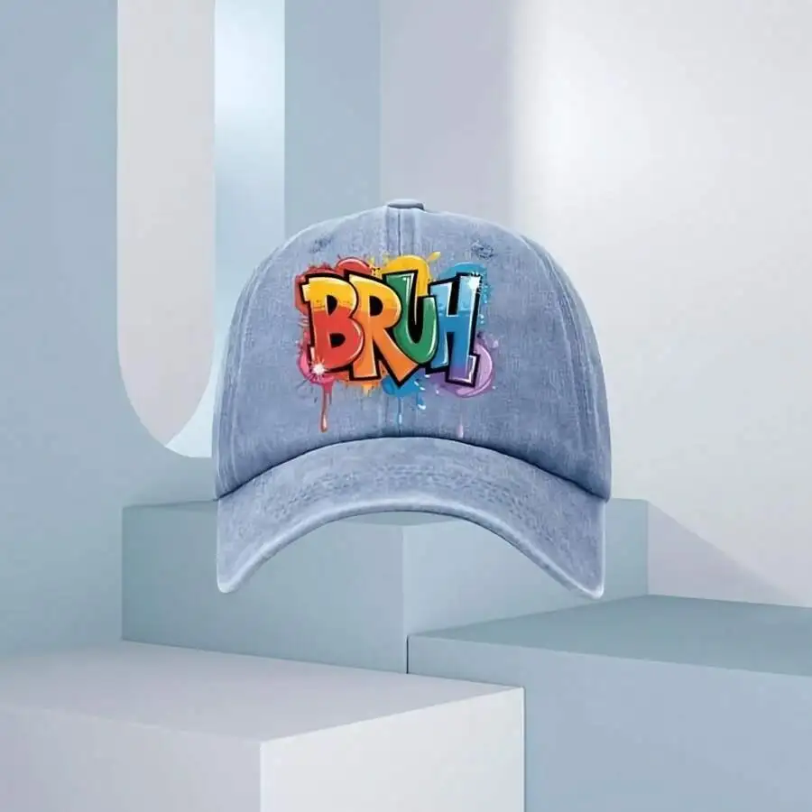 

Graffiti Print Street Fashion Baseball Cap For Adult Sun Protection