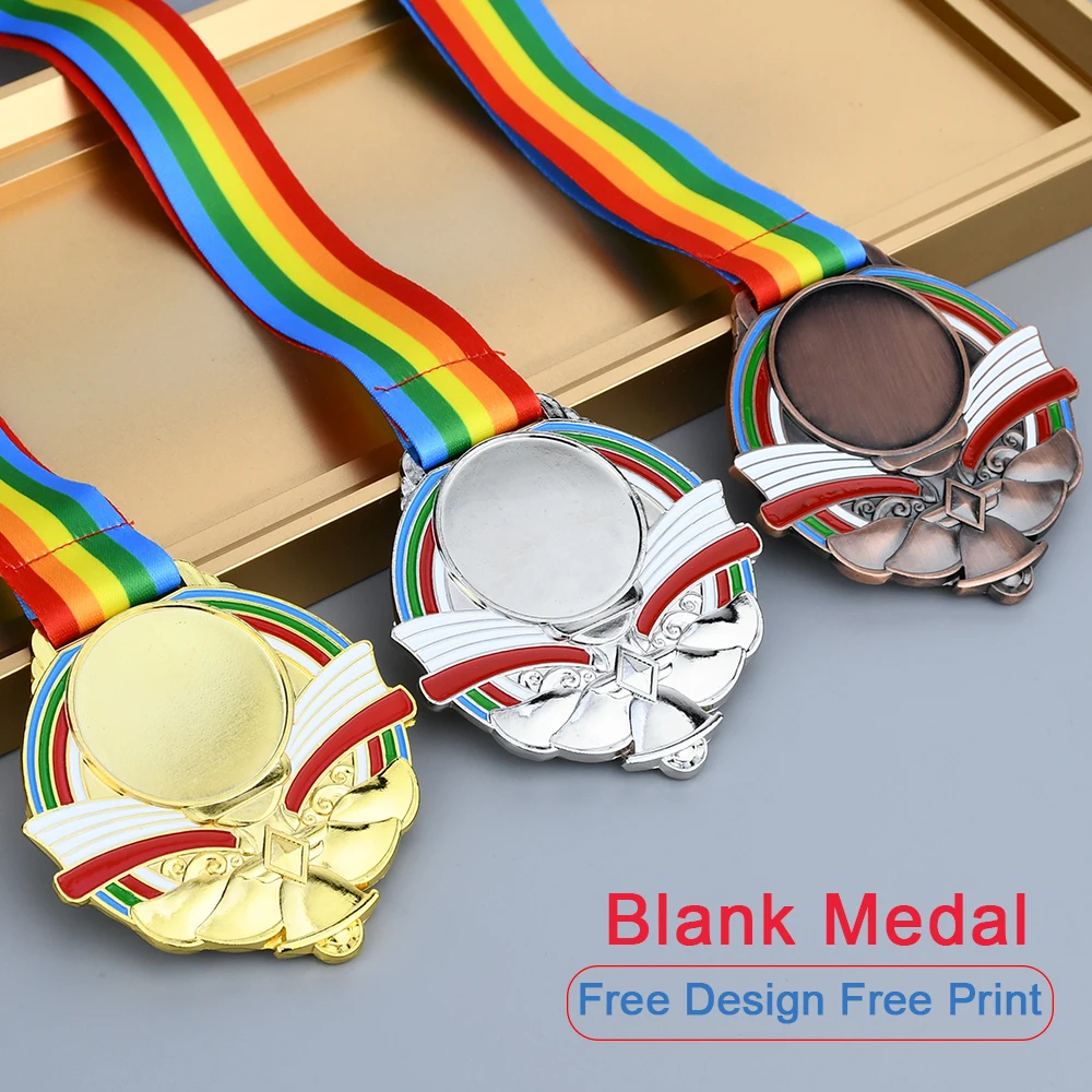 

Custom Blank Medal Generic Medals for Any Competition Football Boxing Running Medal Trophy Gold Medals School Sports Souvenirs