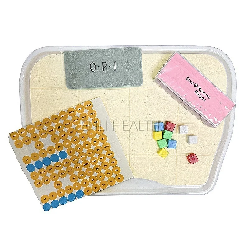 

1set Dental Adjustable Free Moisturizing Ceramic Tray Denture Making Porcelain Tray Moisturising Glaze Plate Porcelain Tray