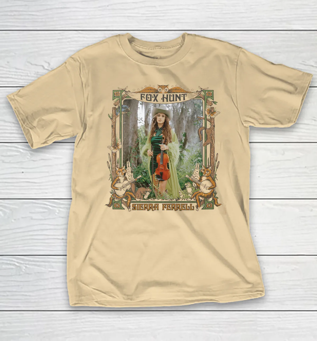 Rare Sierra Ferrell Tour Album Gift For Fan Full Size S to 5XL T-shirt GC3607
