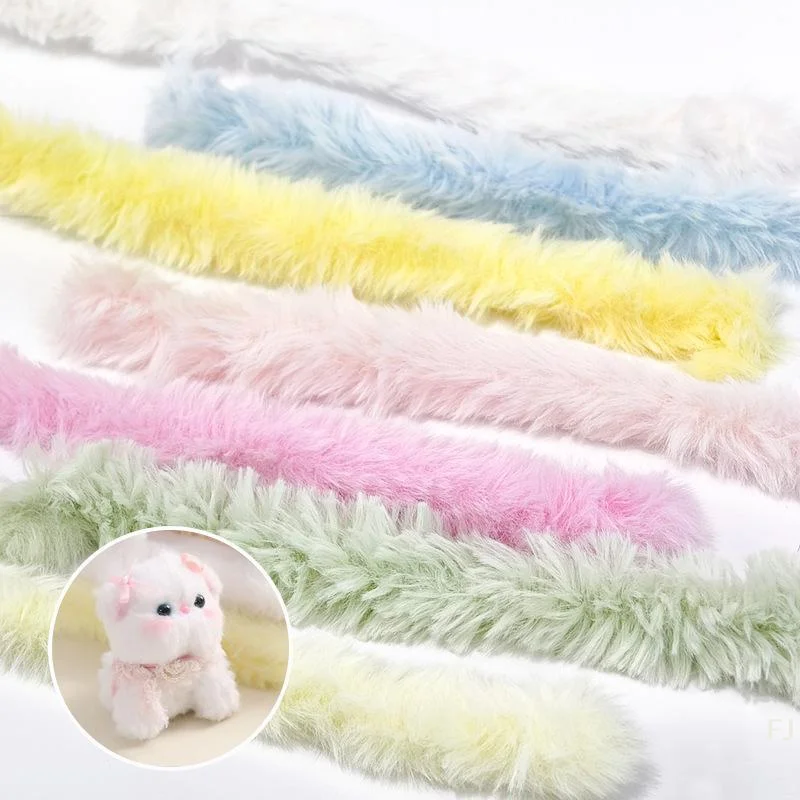 [YU]25mm Plush Iron Wire Strip Stick Colorful Wool Twist Wire Sticks DIY Miniature Animal Pet Toys Handmade Accessories