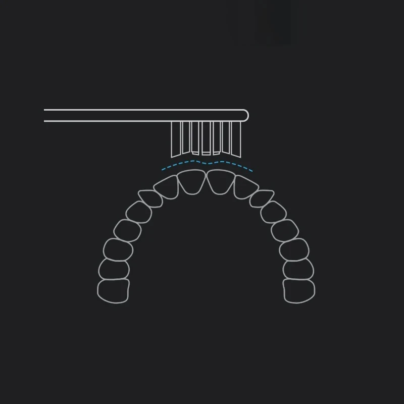 Cabeça de escova de dentes de substituição para ENCHEN Aurora t + Cabeça de escova de dentes elétrica Acessórios de cabeça de escova de dentes Bico adulto 2/4pcs