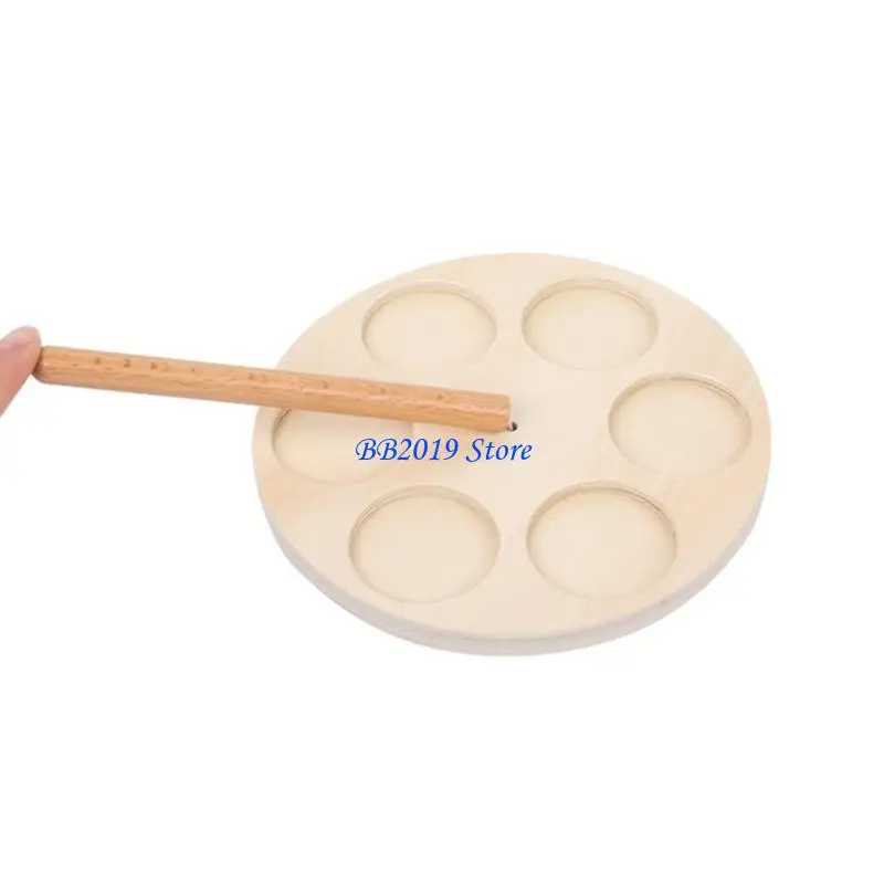 

Q0KB Plugging Rings Toy Rainbow Sorting Block Educational Toy Toddler Teaser