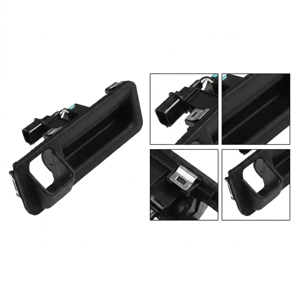 Trunk Release Switch Tailgate Open Switch For Trunk Repair Heat Resistant Material Anti-aging Construction Black