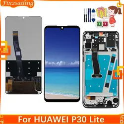 LCD Screen For HUAWEI P30 Lite LCD Display Touch Screen For HUAWEI P30 Lite Nova 4e LCD Screen Digitizer Assembly 100% Tested