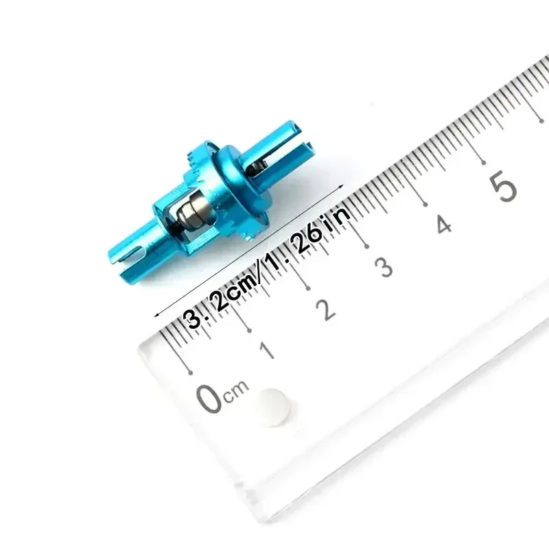 โลหะกลไก Differential สําหรับ 1/28 Wltoys K969 K979 K989 K999 P929 K989-26 OP โลหะอะไหล่อัพเกรด Rc รุ่น Crawler รถ