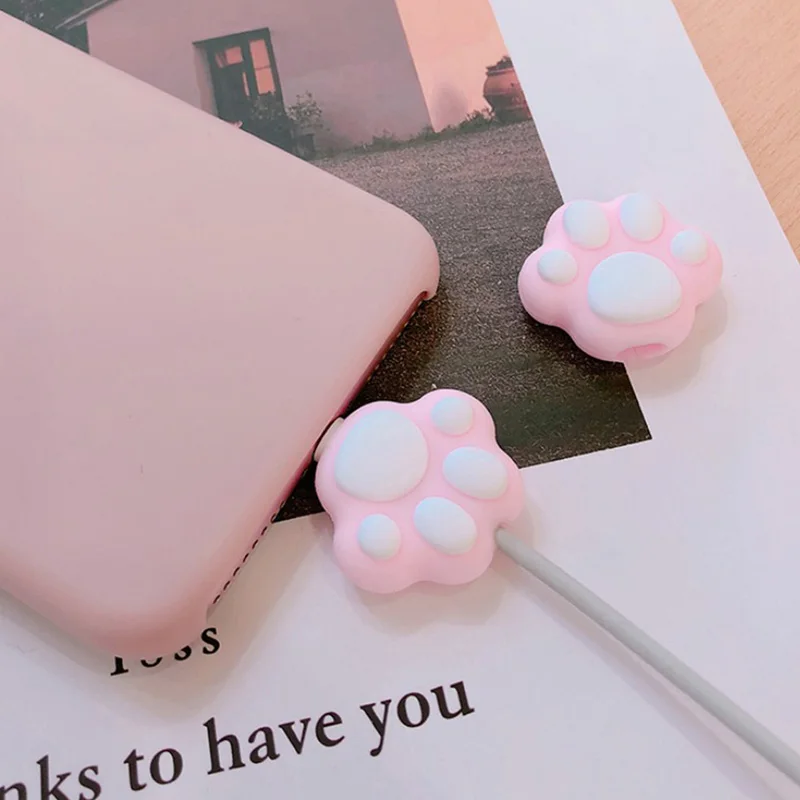 Cute Usb Charger Wire Protector Silicone Cable Saver for Charging