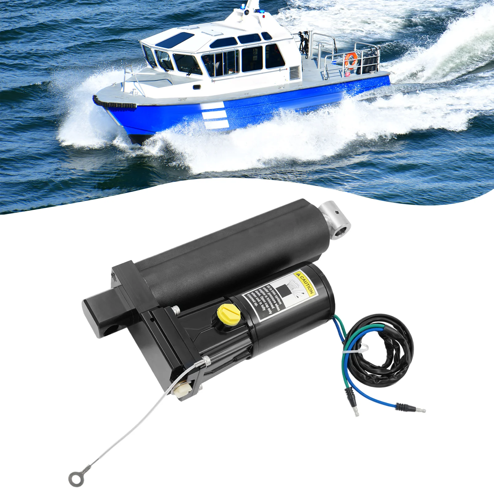 

Электрический узел управления наклоном и выносом для подвесных лодочных моторов