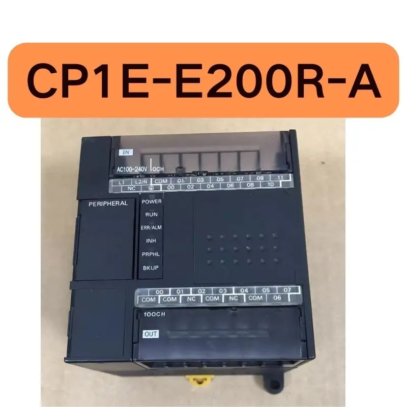 

The second-hand CP1E-E200R-A expansion module tested OK and its function is intact