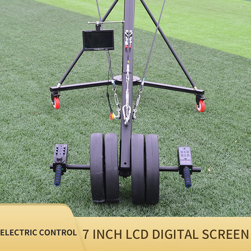 Cheapest Professional DV 10m U-Shaped Motorized PTZ Head Camera Video Jimmy Jib Crane for Film Shooting - view 5