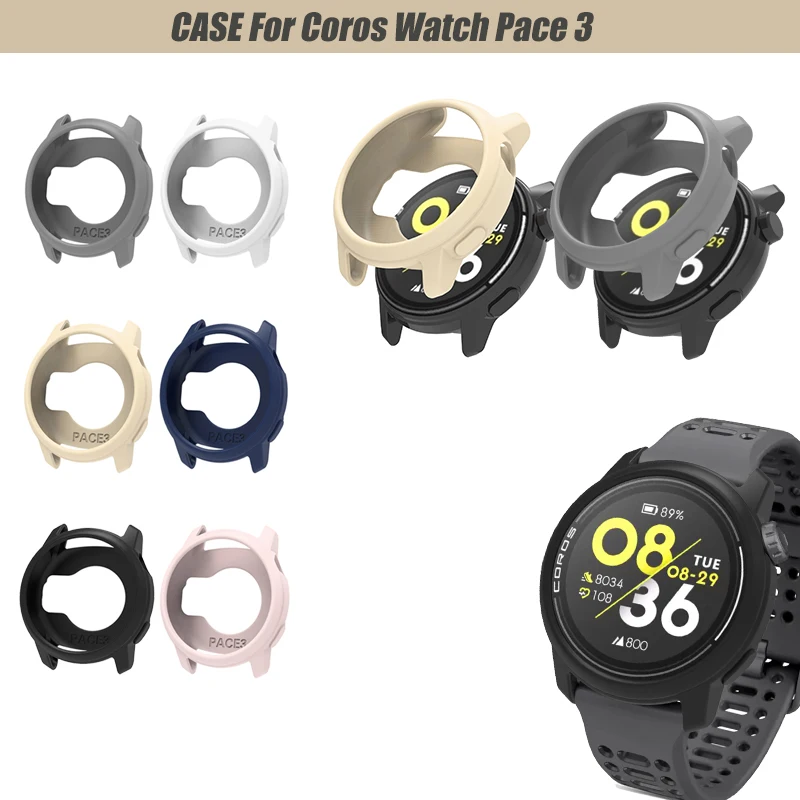 

Защитный чехол из ТПУ, силиконовый мягкий чехол с полным покрытием для Coros Watch Pace 3
