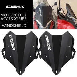 2024 Motorcycle Accessories Windscreen Windshield Wind Shield Screen Protector For HONDA CB500X CB 500 X CB500 500X 2019-2023
