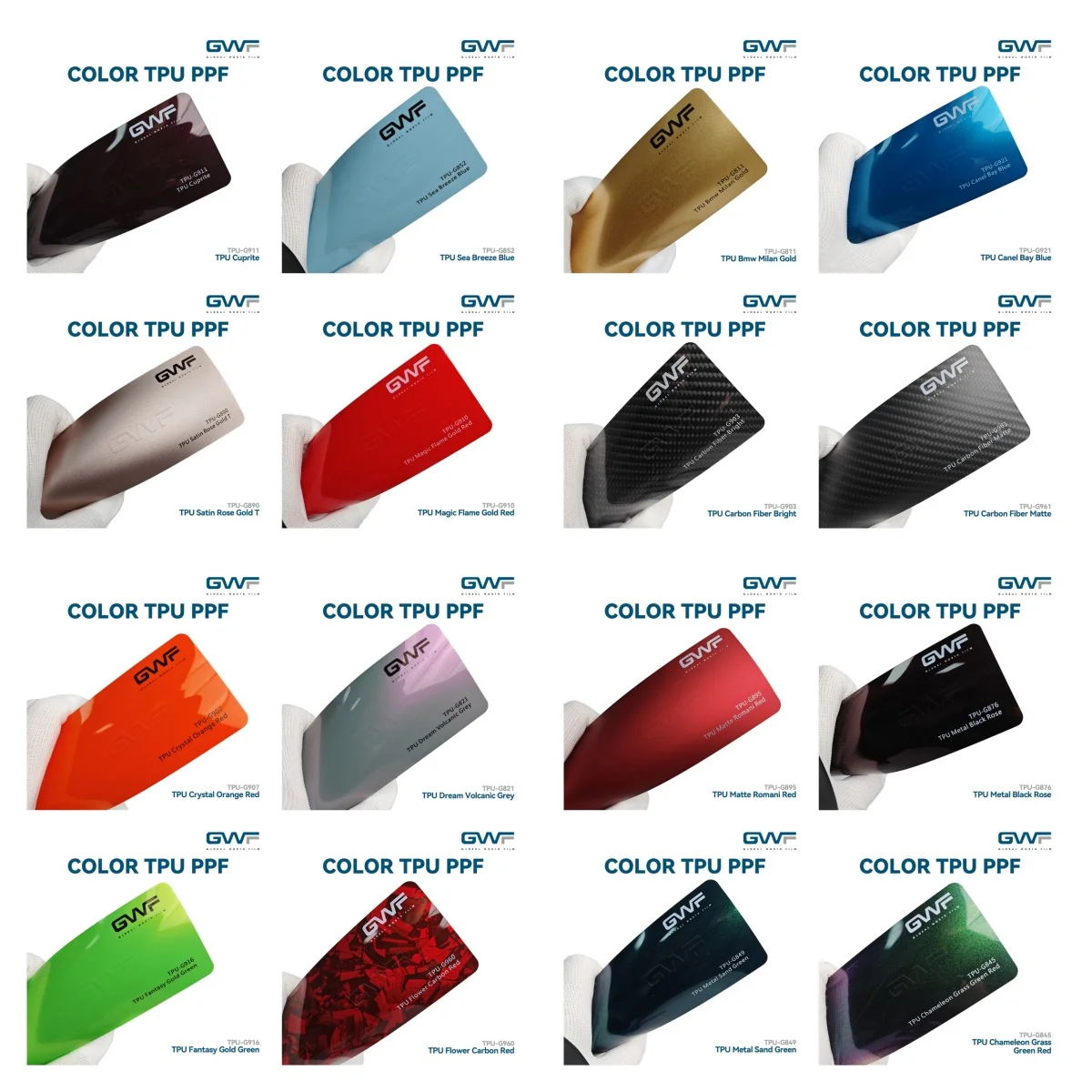 

10 Year Warranty Color Changing TPU PPF Film Self Healing Non Yellowing Anti Scratch Car Paint Protection Film