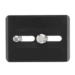 Camera Tripod Quick Release Plate Adapter for sachtler FSB 6T FSB 8T, 1/4in 3/8in Thread