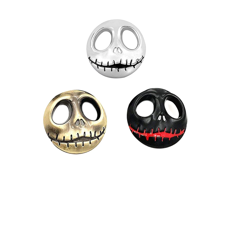 

Metal Pumpkin Skull Sticker Skull Totem Car Decoration Sticker Creative Sticher