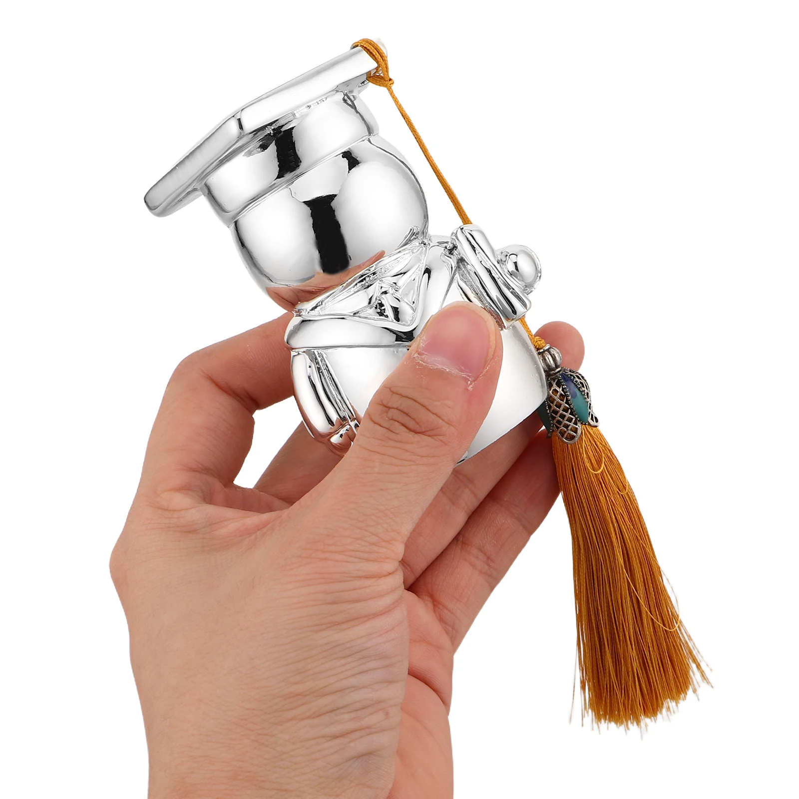 

Graduation Desktop Figurine: Resin Cake Statue For Party Centerpiece Award Trophy Student Achievement Honor Ornament Decor